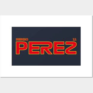 SERGIO PEREZ 2023 Posters and Art